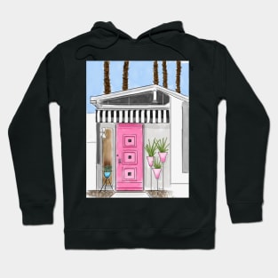 Palm Springs Pink Door Hoodie